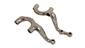 Thru Hole Deep Drop Steering Arms Polished S/S