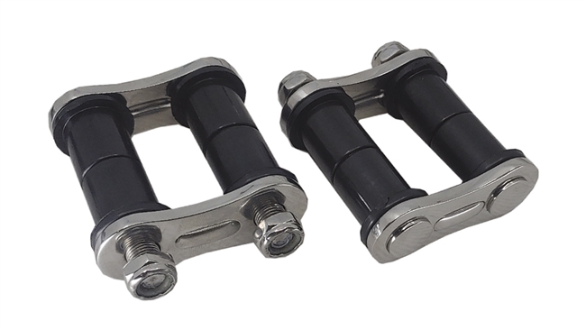 Deuce Factory 1 3/4" Front Shackles Polished