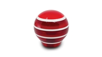 Gennie Shifter Red and White Acrylic Shift Knob (Short)