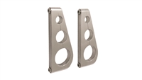 1 1/2" Spreader Bar License Plate Brackets Polished