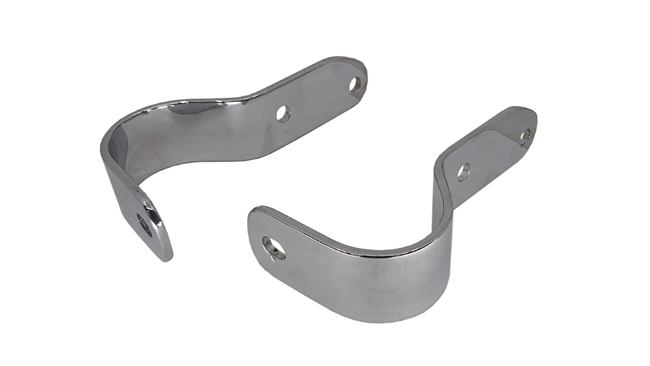 Chrome 1932 Shorty Rear Bumper Brackets