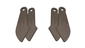 Hot Rod Upper Shock Mount Plates for Side of Frame