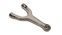 Polished S/S Slingshot Style Side Steer Arm