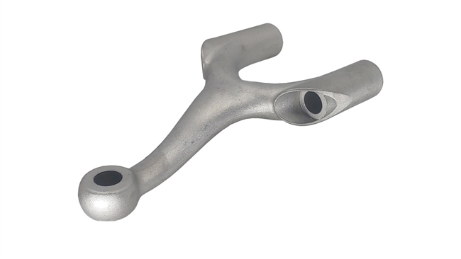 Upper Steering Arm Dropped for Hot Rod Side Steer Plain