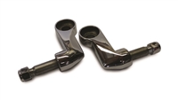 Polished Stainless Steel Bolt On Lower Shock Mounts