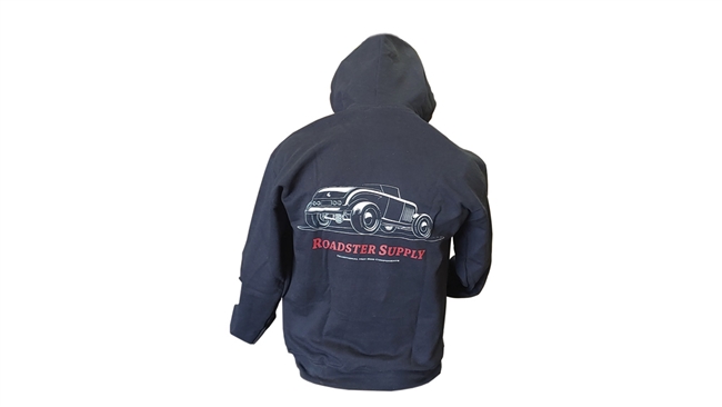 Roadster Supply Original Logo Hoodie Black