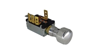 Hot Rod 3 Position Headlight Switch Polished Aluminum Speed Knob