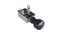 Black Hot Rod Headlight Switch 2 Position Speed Knob