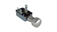 Polished Hot Rod Headlight Switch 2 Position Speed Knob