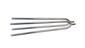 Traditional Hairpin Radius Rods Polished 11/16"-18