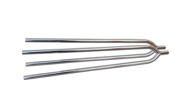 Traditional Hairpin Radius Rods Polished 5/8"-18