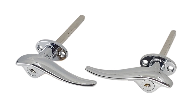 Vintique Inc. 1935 - 1936 Ford Locking Deck Lid and Rumble Seat Handle