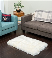 NZ Sheepskin Rug | Ivory 2x3ft Sheepskin