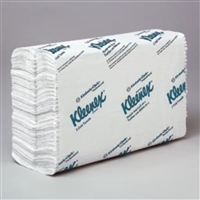 KIMBERLY-CLARK FOLDED TOWELS Kleenex C-Fold Towels, 1-Ply, 150 sheets/pk, 16 pk/cs