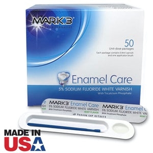 Enamel Care 5% Sodium Fluoride Varnish w/TCP 50/bx.- MARK3