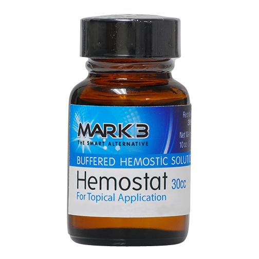 Hemostat Hemostatic Solution 30cc 1oz. - Mark3