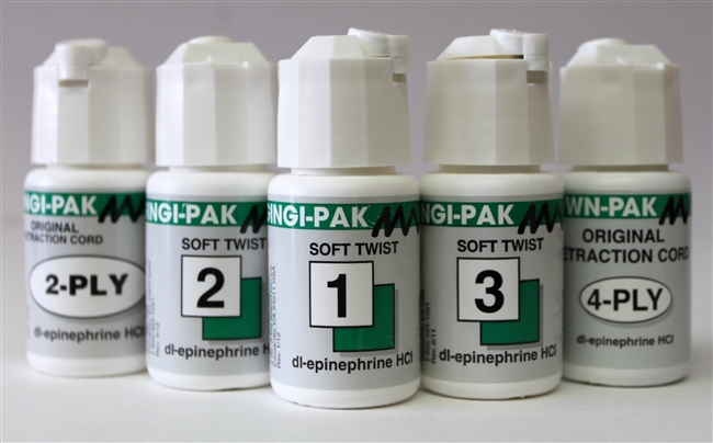 SOFT TWIST Cords Epinephrine Gingi-Pak MAX Cord #2 (Medium)