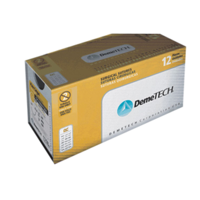 DemeTECH Chromic Catgut Sutures 12/bx