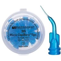 Micro Capillary Tips - Blue 10 mm, 20/Box. The smallest molded tip