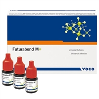 Futurabond M+ Universal Adhesive, 3 x 5 ml Bottles. Free choice of etching