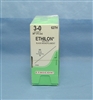 Ethicon Ethilon 3/0, 30" Black Monofilament Non-Absorbable Suture with Reverse