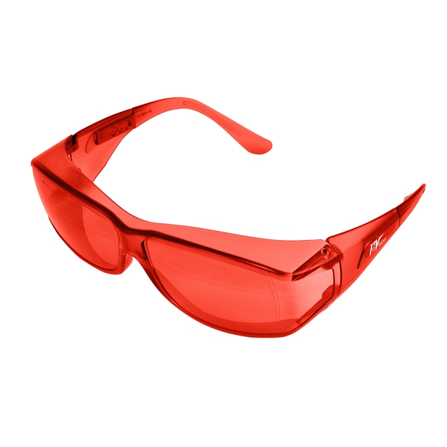 ProVision Eyesaver Sleeks Red Frame, Red Lens, 16SLK