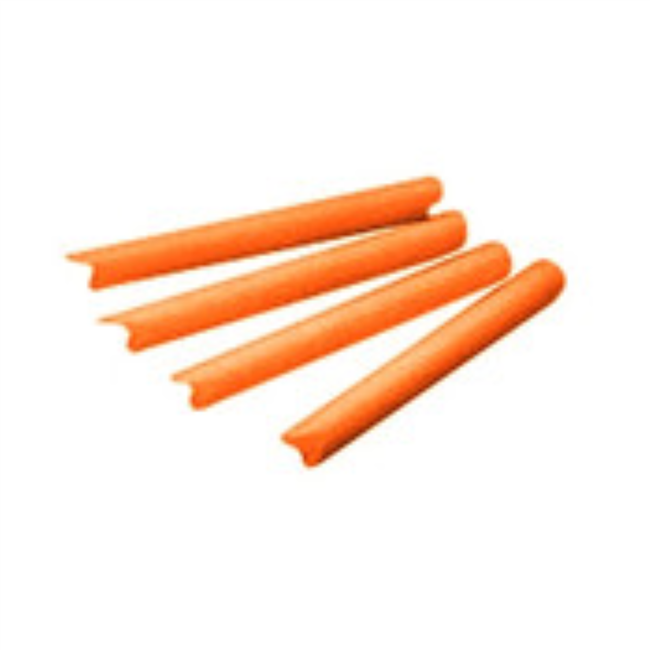 Oratip HVE Tips Oratip III, Orange, 6", 50/Pkg., 24-250