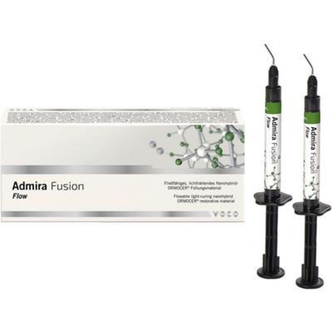 Admira Fusion Flow A2, 2 x 2 gm Syringes. Flowable, all ceramic-based universal