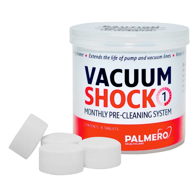 Shock and Clean Vacuum Shock, Tablets, 6/Pkg., 3546