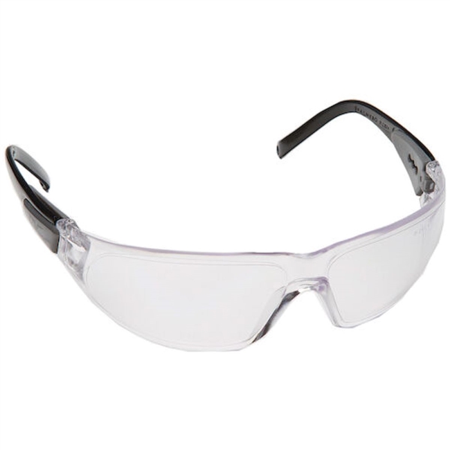 Contour Wraps Black Frame, Clear Lens, 3553