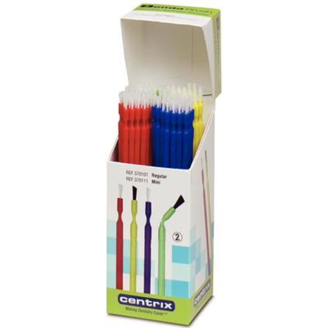 Benda Brush Mini, Fine, Assorted Colors, 144/Pkg., 370111