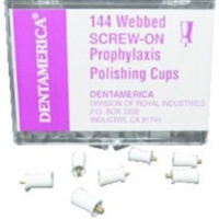 Prophy Cups Screw-On, 144/Box, 402