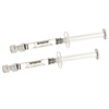 Silane Mini Refill: 2 x 1.2 ml syringes. When used with Porcelain Etch