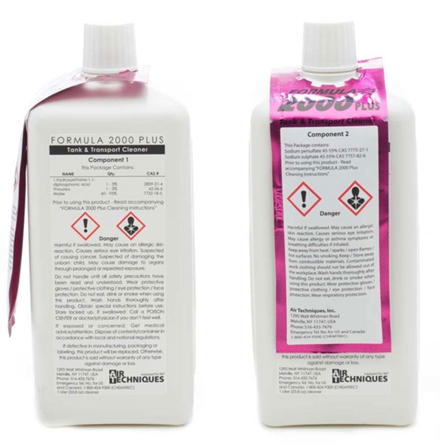 Formula 2000 Plus X-Ray Processor Cleaner, Twin-Pack - 2 x 1 Liter Bottles