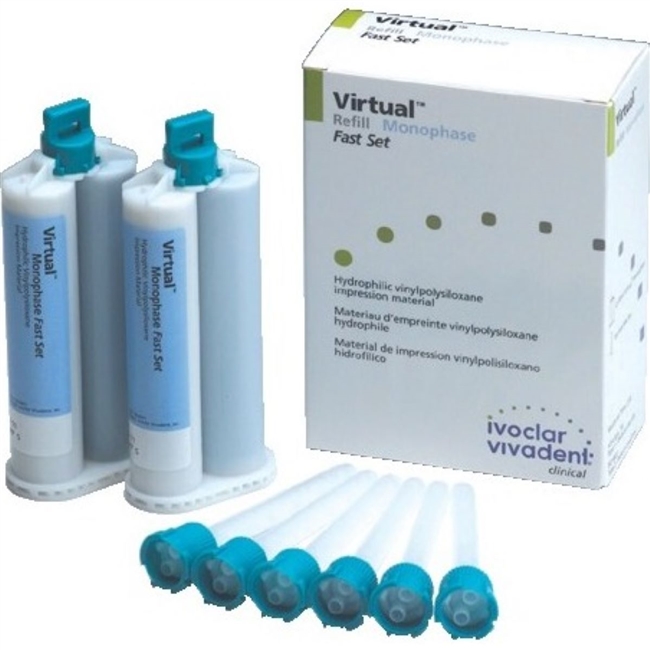 Virtual VPS Impression Material Light Body Refill, Regular Set, 562829