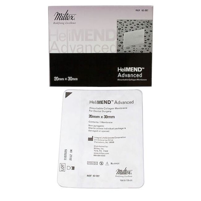 HeliMEND Absorbable Collagen Membranes Advanced, 30 mm x 40 mm, 62-208