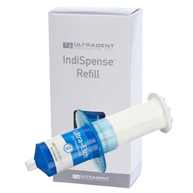 Ultra-Etch IndiSpense Syringe Refill, 30 mL. 35% Phosphoric Acid Gel. Easy