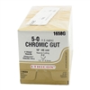Ethicon 5/0, 18" Chromic Gut Absorbable Suture with Precision Point Reverse