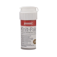 Knit-Pak Knitted Gingival Retraction Cord 00, Brown, 100", 9007552