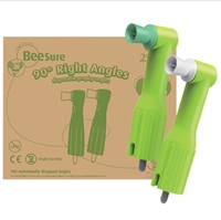 BeeSure Disposable Prophy Angle with SOFT Cup Green 100/Pk. BE602