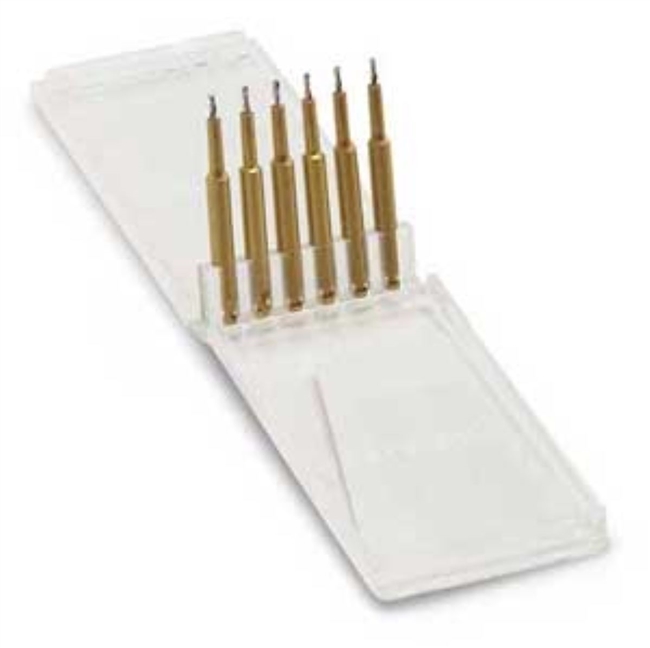 Kodex Drill Minim Silver, without Depth-Limiting, .021" x .157", 6/Pkg., K-93