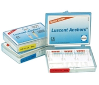 Luscent Anchors refill pack, medium size. Package of 15 anchors and 15 core