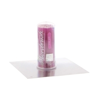 Microbrush Tube Series Fine, Pink, 100/Tube, 4/Pkg, MFP400