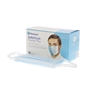 SafeMask Premier Plus Moderate Barrier Masks Blue 50/Box