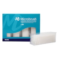 Microbrush Plus Superfine, Dispenser Kit, White, PSF400-KIT