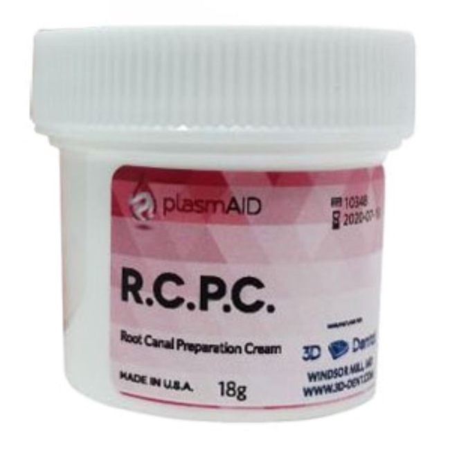 R.C.P.C. Root Canal Preparation Cream, 18 g Jar. An effective viscous solution