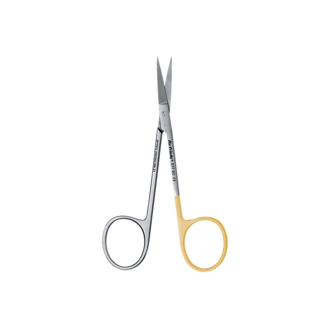 Scissors #17, Iris, Straight/Delicate, Super-Cut, 1 Serrated, 4 ", S17SC