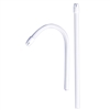 SALIVA EJECTORS CLEAR W/ BLUE TIP 100/BG SE-7001