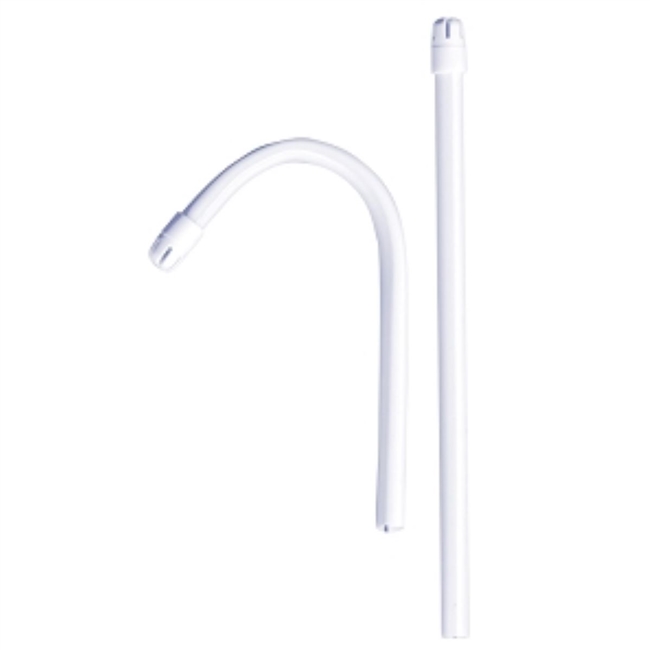 SALIVA EJECTORS CLEAR W/ BLUE TIP 100/BG SE-7001