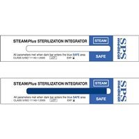 SteamPlus Steam Sterilization Integrator 4" x 0.75", 100/Box, SSI-100